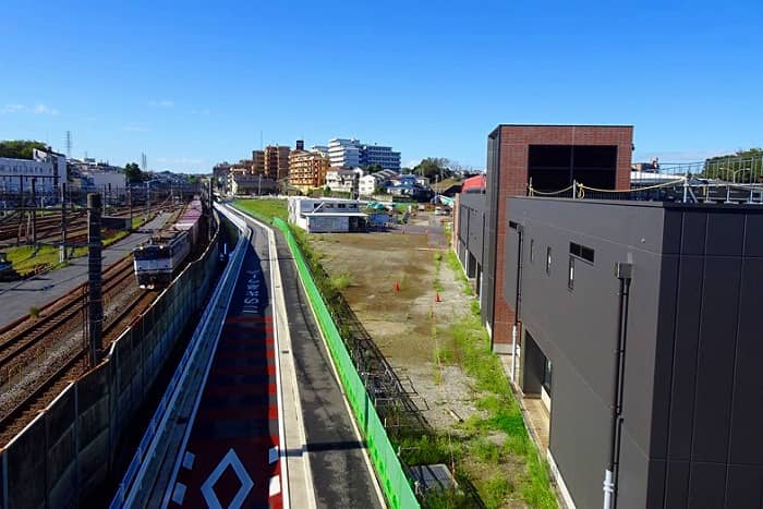 倉庫×新駅誕生エリア